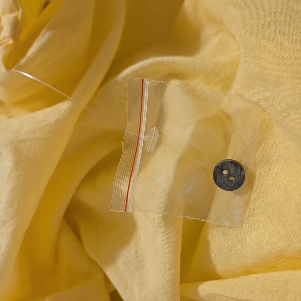 🌼NWT Free People Two Piece Co-ord Set Yellow Floral Eyelet Dress Size XS - Picture 10 of 10